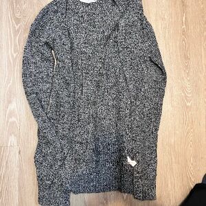 Bluenotes Black and White Women's Cardigan